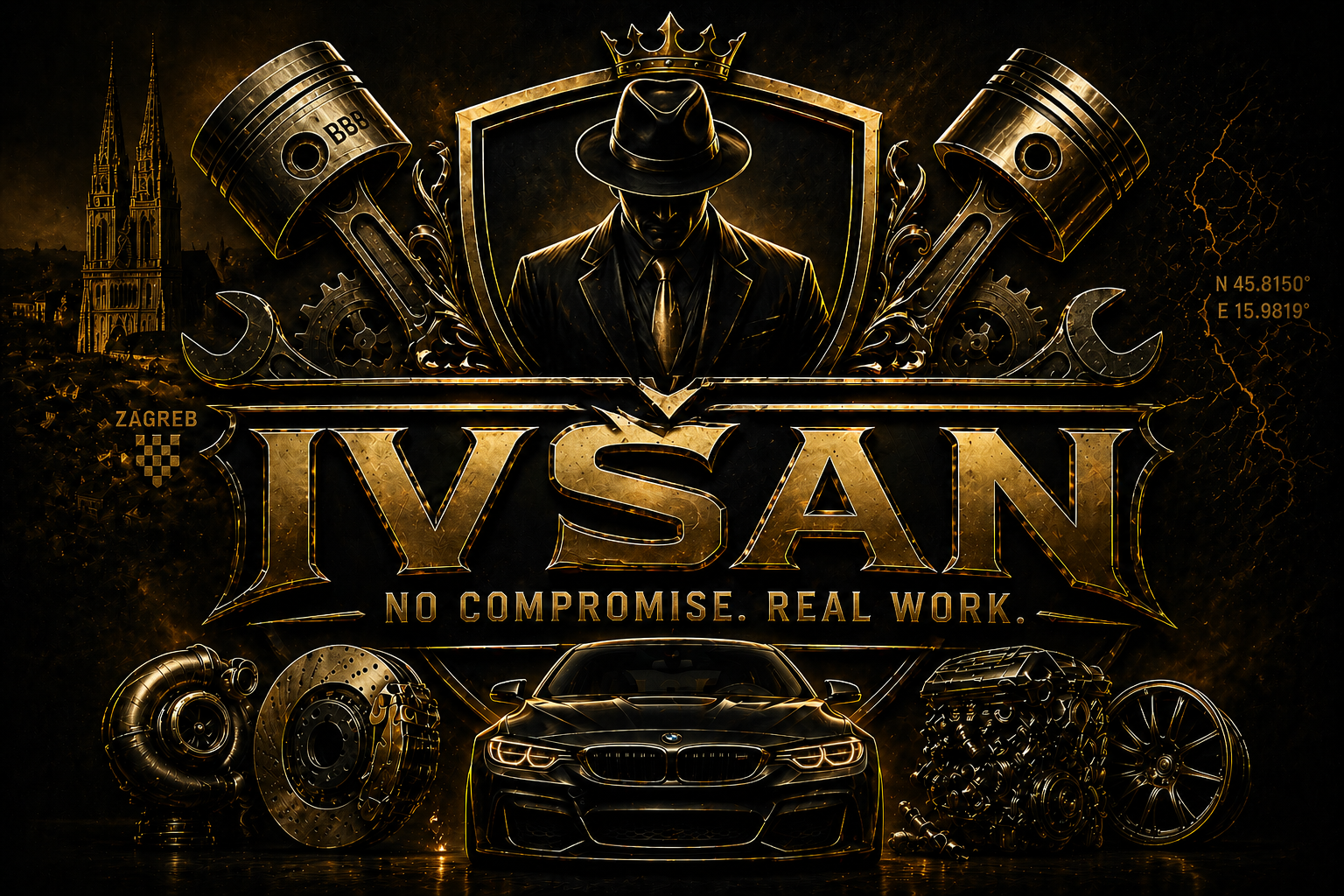IVŠAN — NO COMPROMISE – REAL WORK